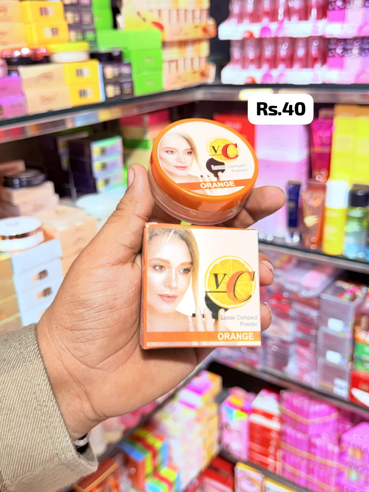 Vitamin C Loose Compact Powder