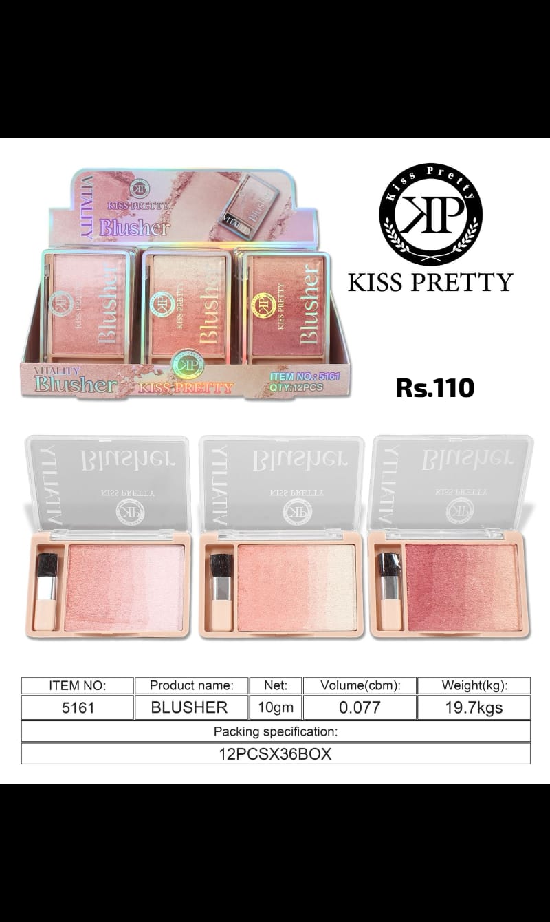 Kiss Pretty Blusher