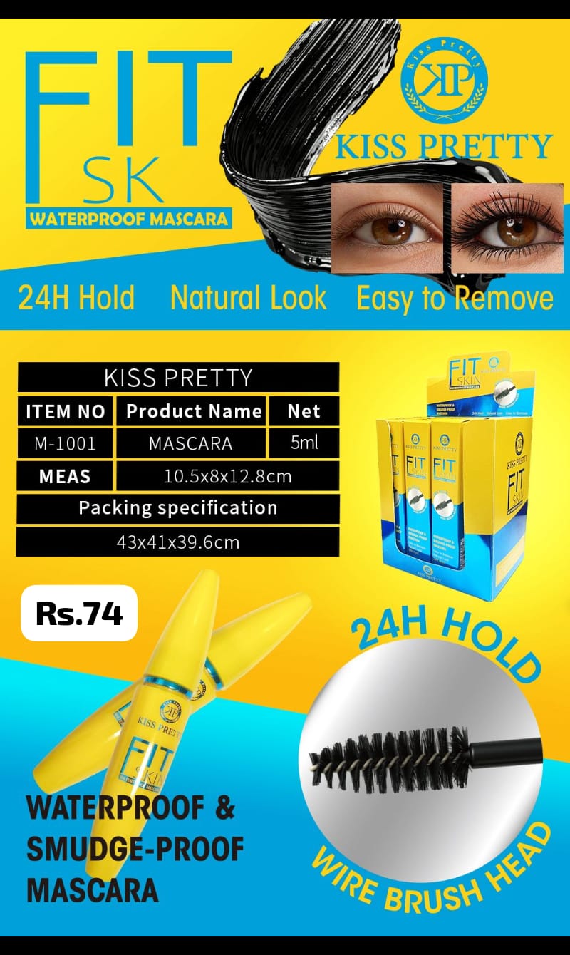 Kiss Pretty Waterproof Mascara