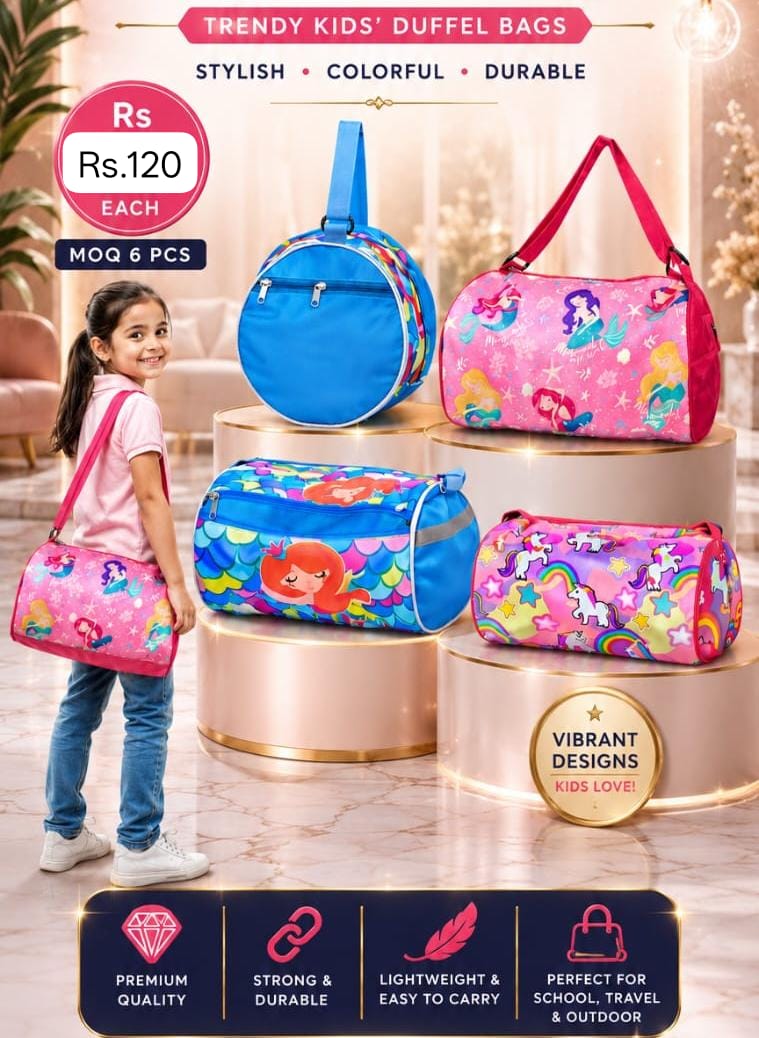Trendy Kids Duffel Bag