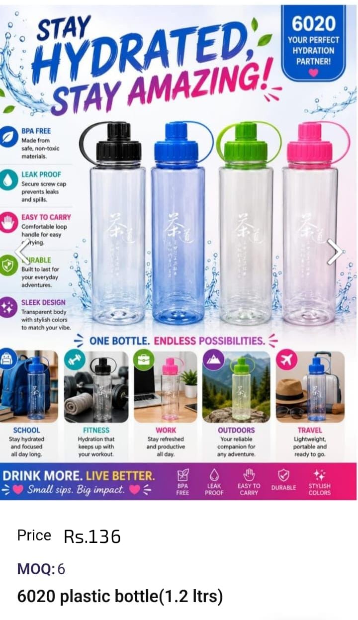 Kids Plastic Wter Bottle