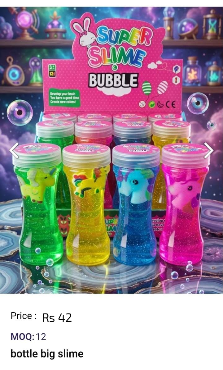Kids Big Bottle Slime