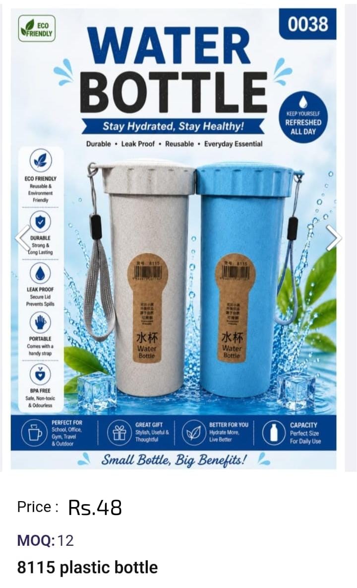 Plastic Water Bottle