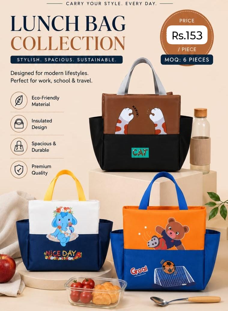 Cute Kids Lanch Bag