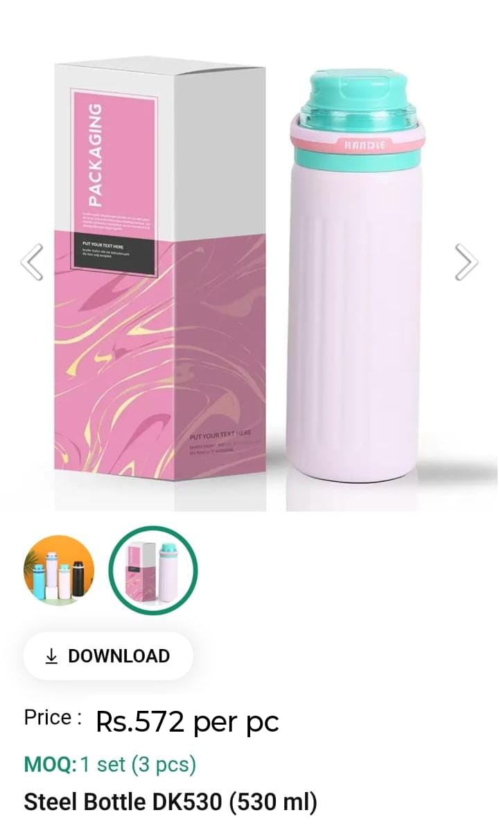 Steel Water Bottle