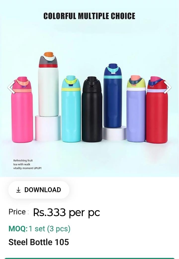 Steel Water Bottle