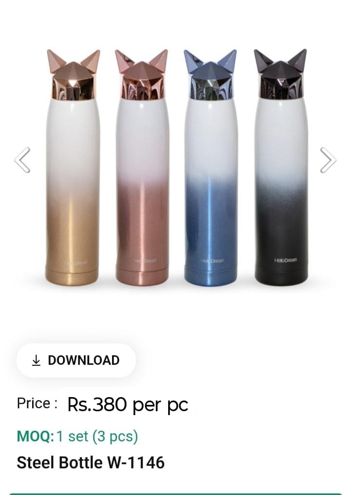 Kids Steel Water Bottle