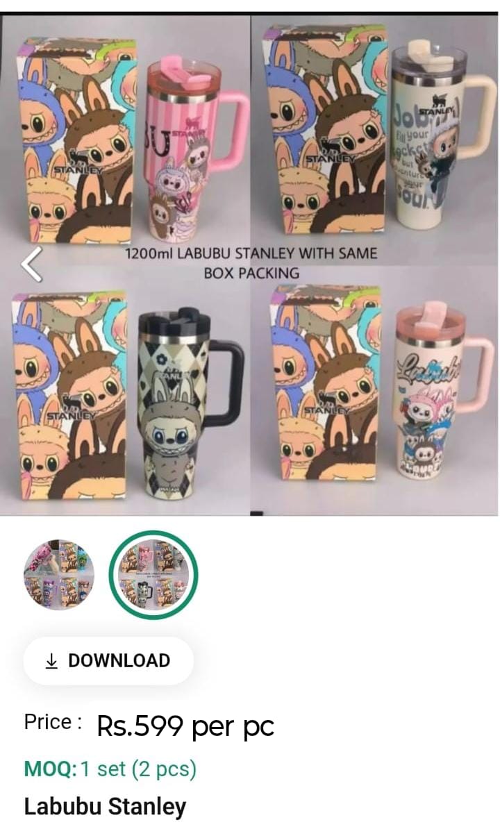 Kids Labubu Stanley
