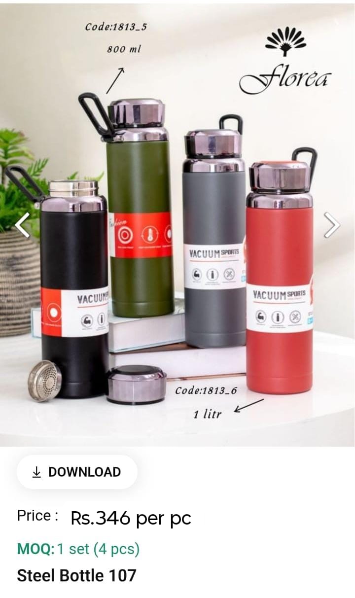 Kids Steel Water Bottle