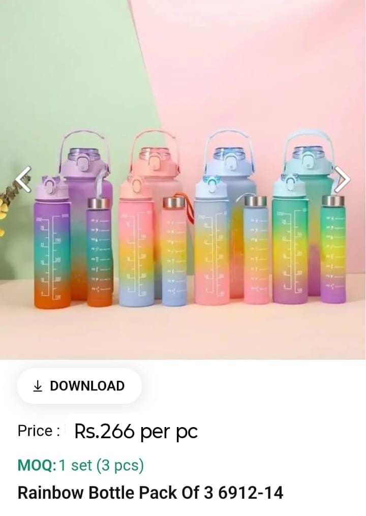 Rainbow Bottle Pack