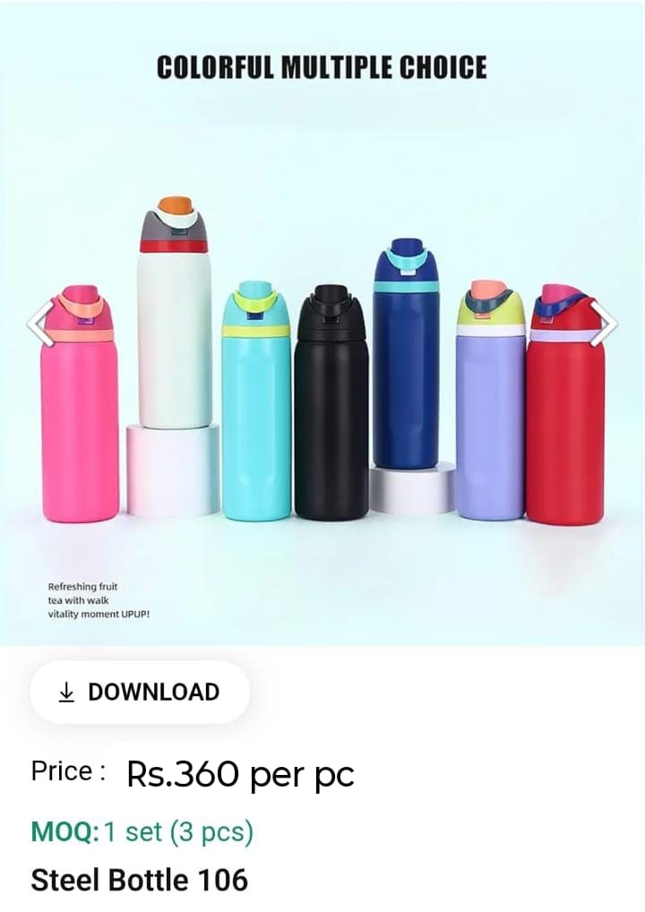 Steel Water Bottle