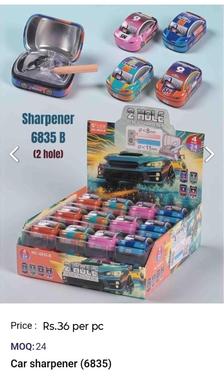 Kids Car Sharpner