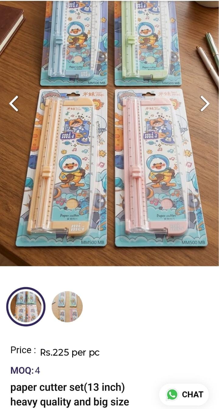 Paper Cutter Set Heavy Quality And Big Size