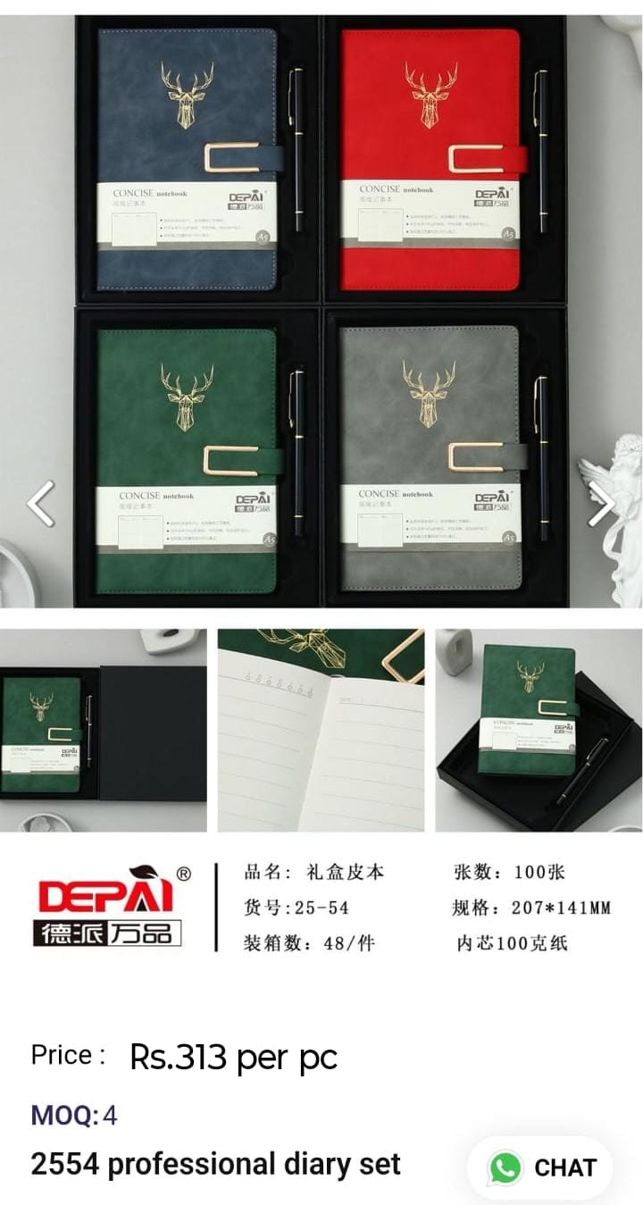 Professional Diary Set