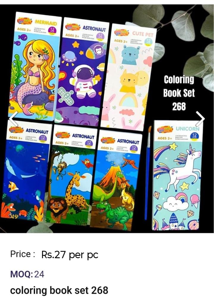 Coloring Book Set