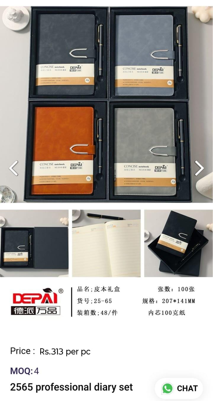 Professional Diary Set