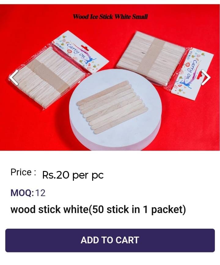 Wood Stick White