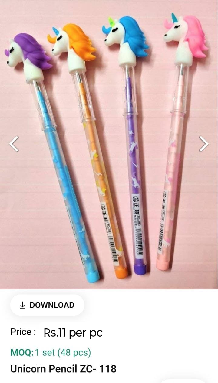 Unicorn Pencil