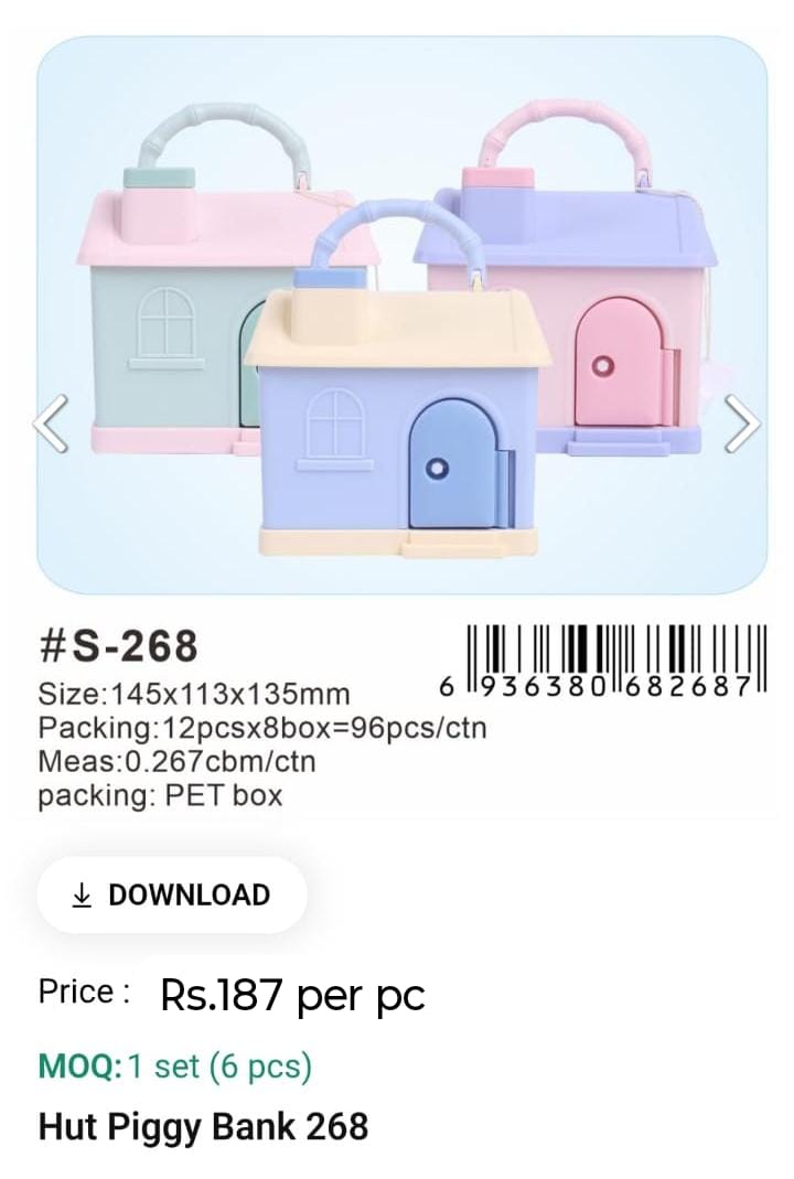 Hut Piggy Bank