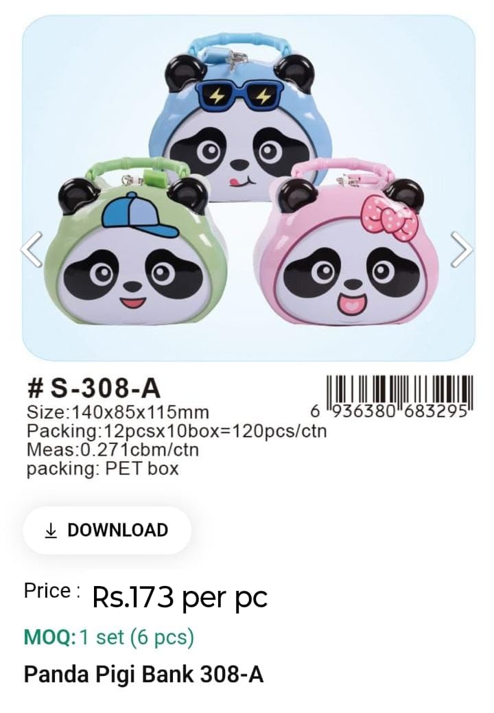 Panda Pigi Bank