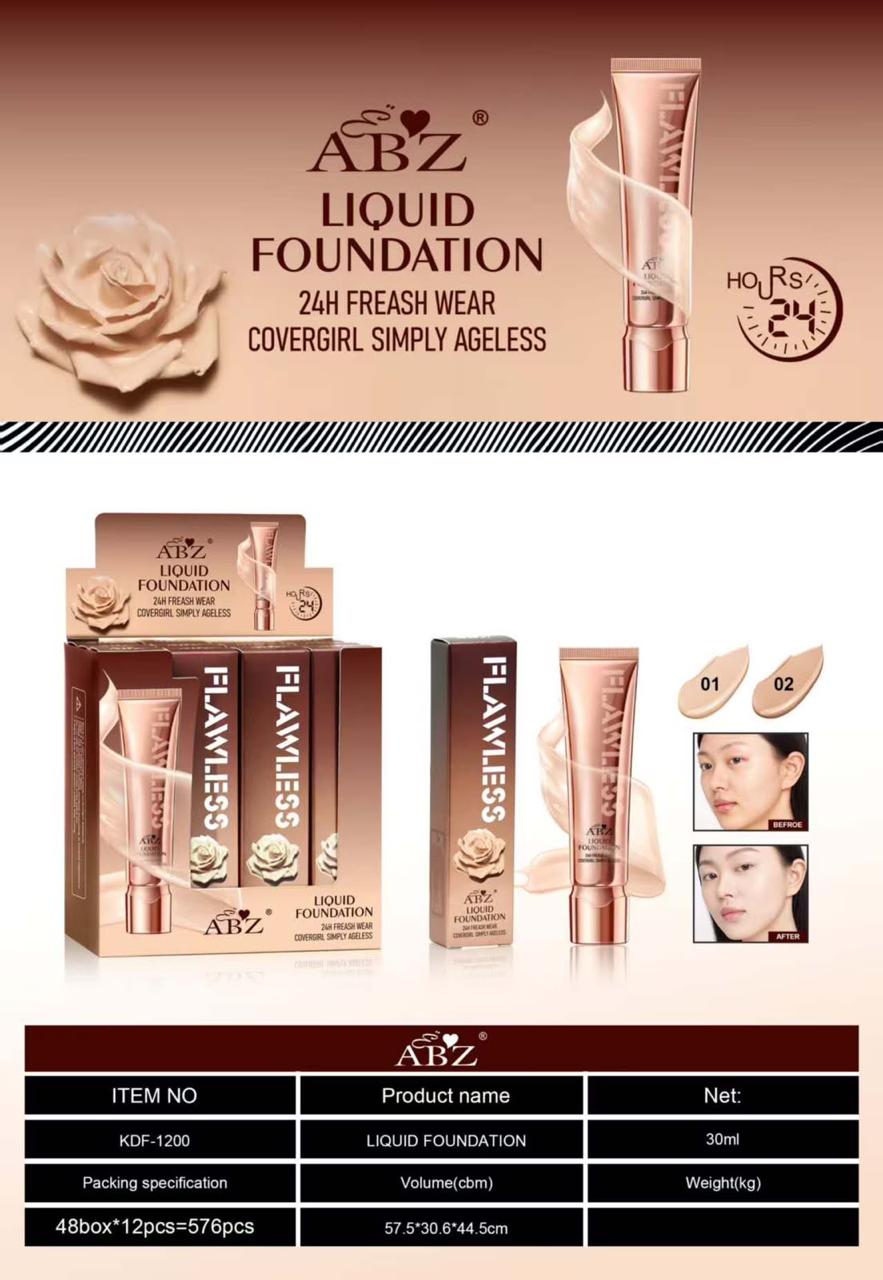 A B Z Liquid Foundation