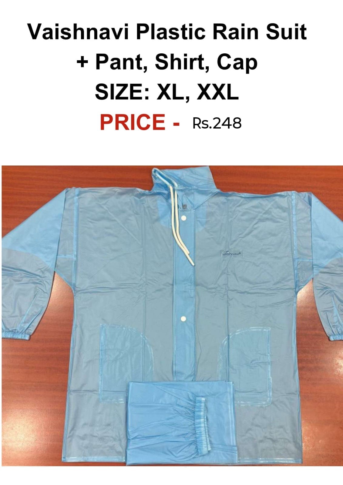 Vaishnavi  Plastic Raincoat