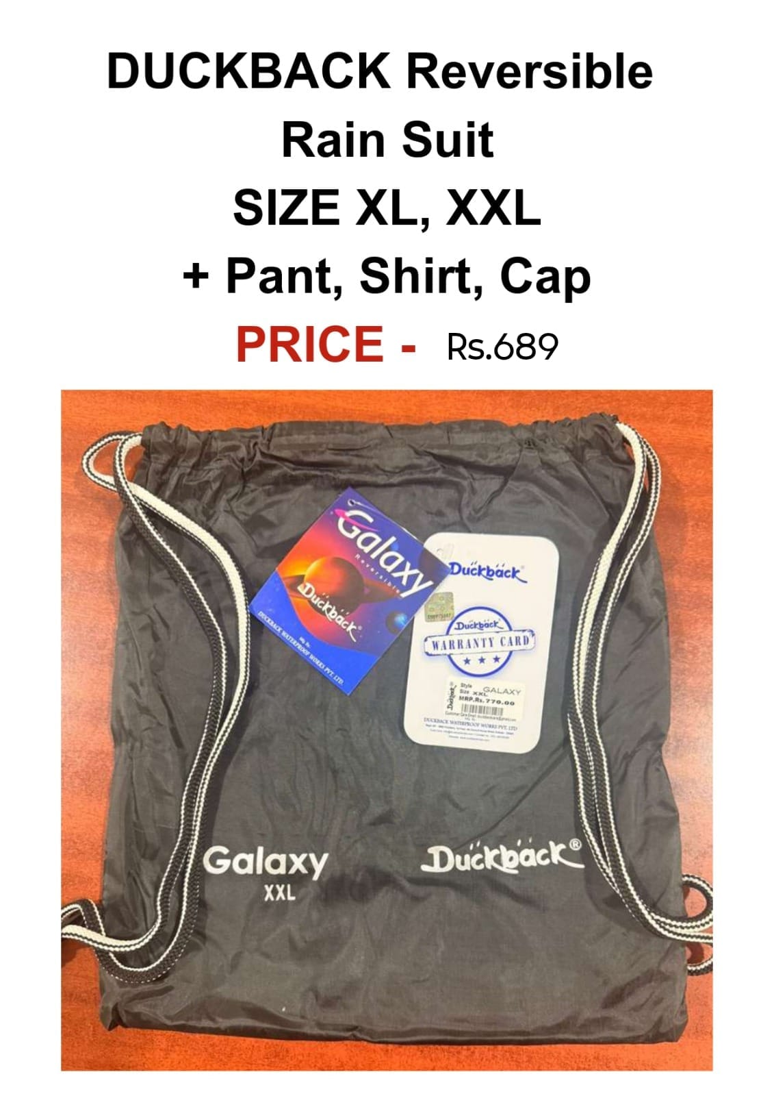 Reversible Raincoat