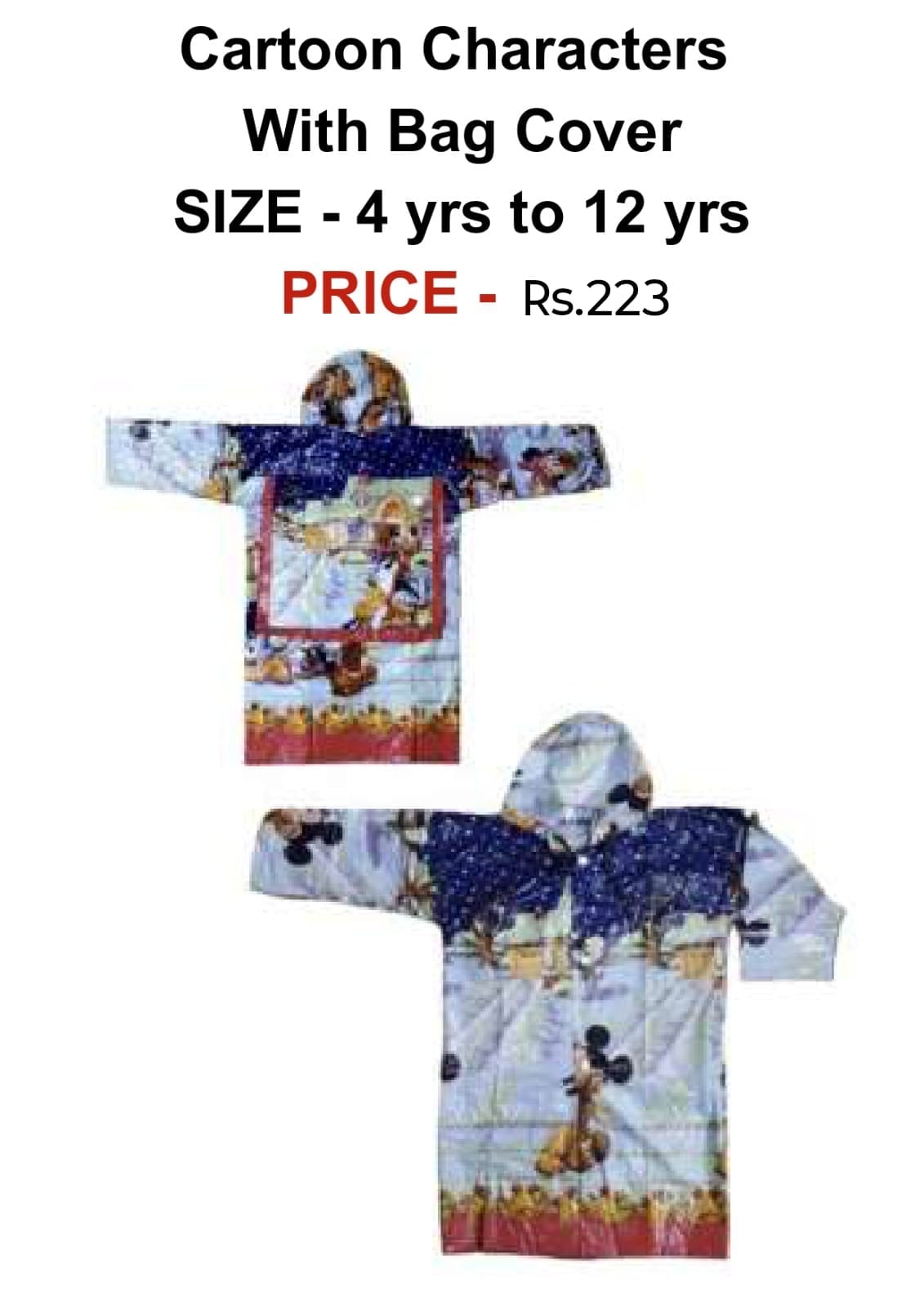 Cartoon Raincoat