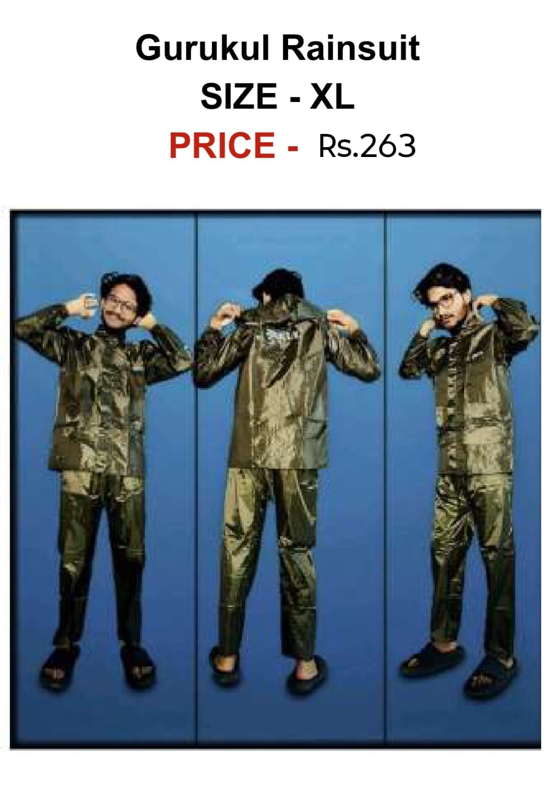 Gurukul Raincoat