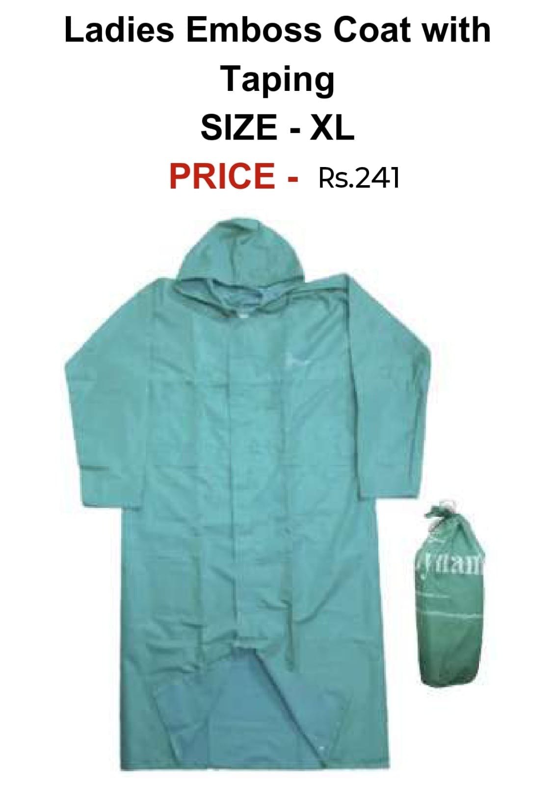 Ladies Emboss Taincoat
