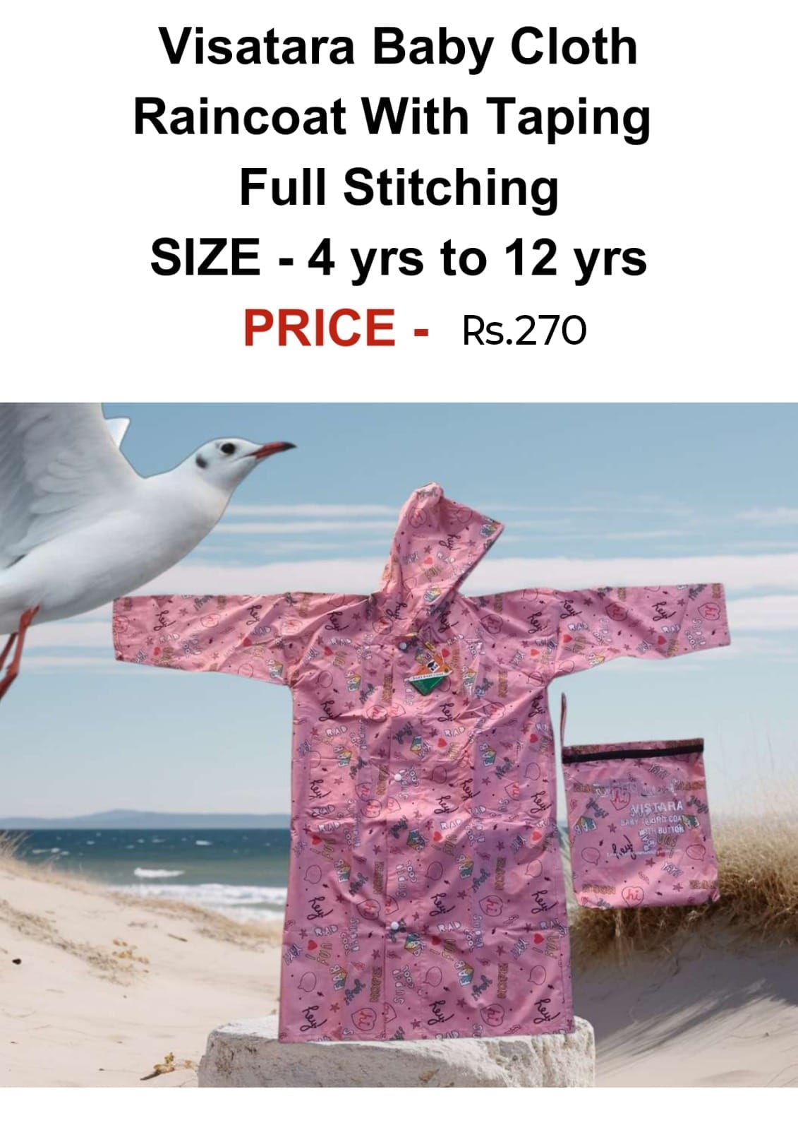 Baby Cloth Raincoat