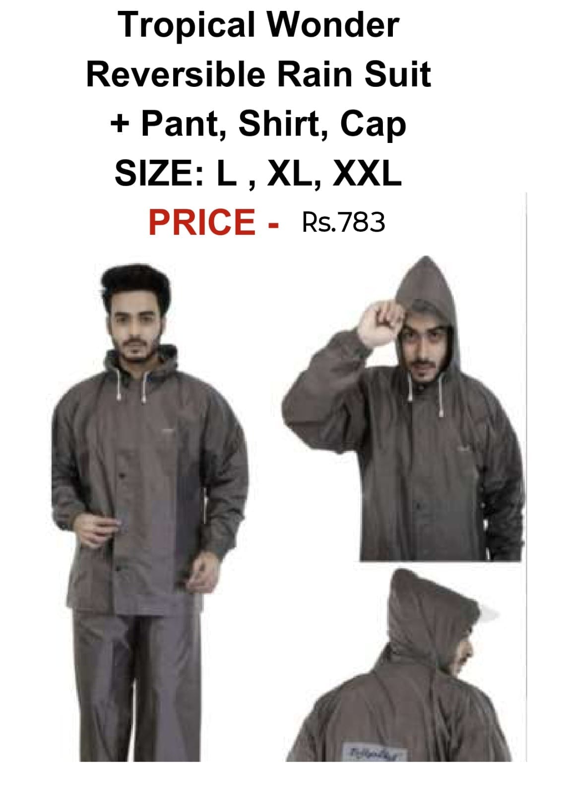 Tropical Wonder  Raincoat