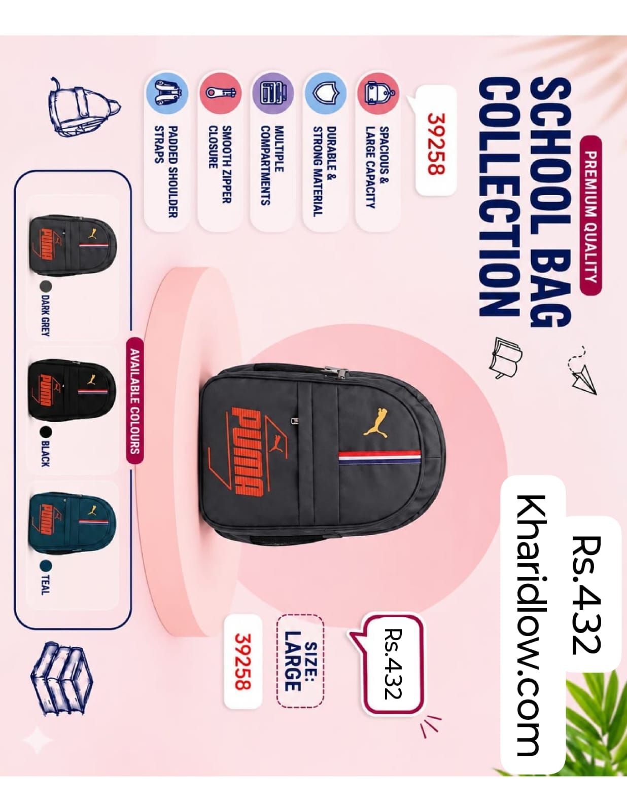 Stylish School Bag