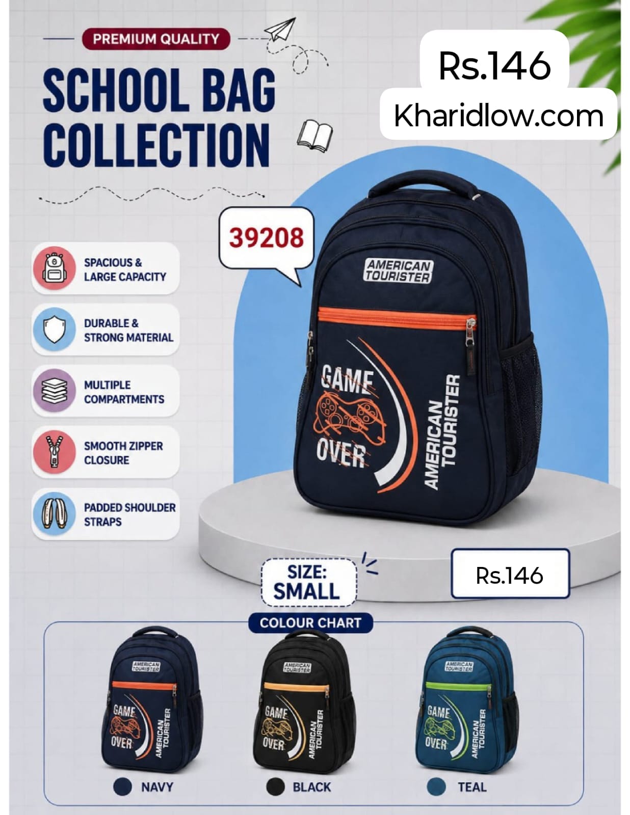 Stylish School Bag