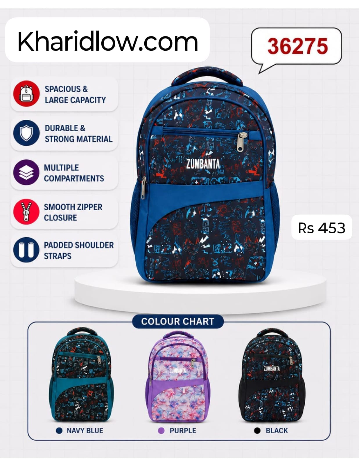 Stylish School Bag
