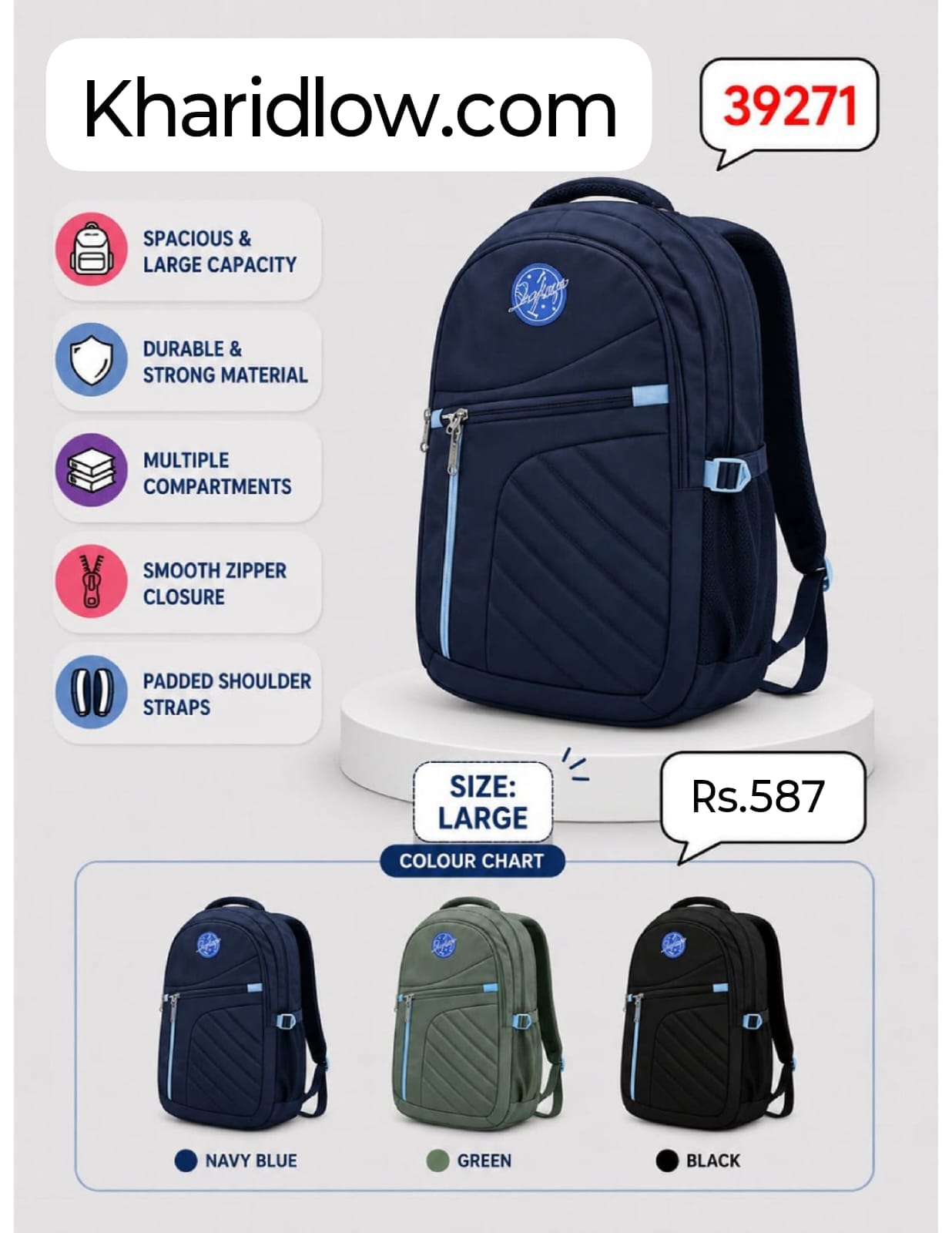 Stylish School Bag
