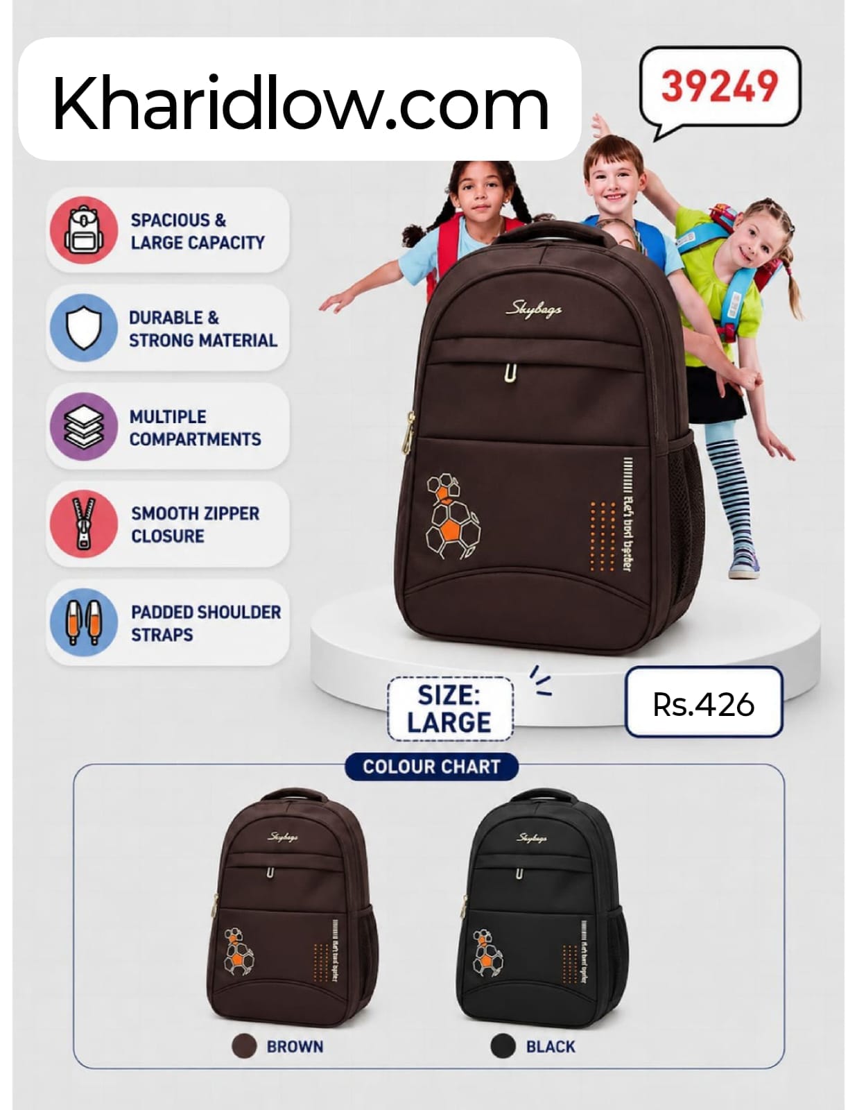 Stylish School Bag