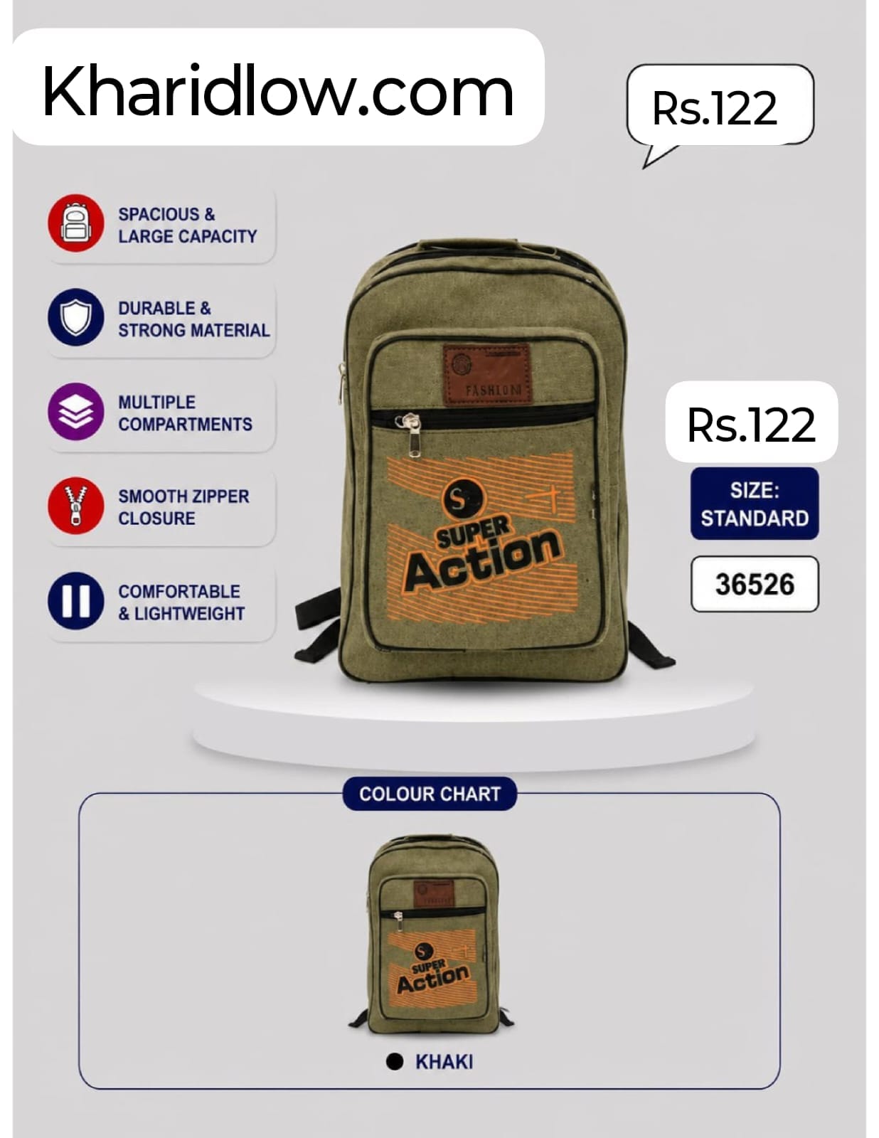 Stylish School Bag