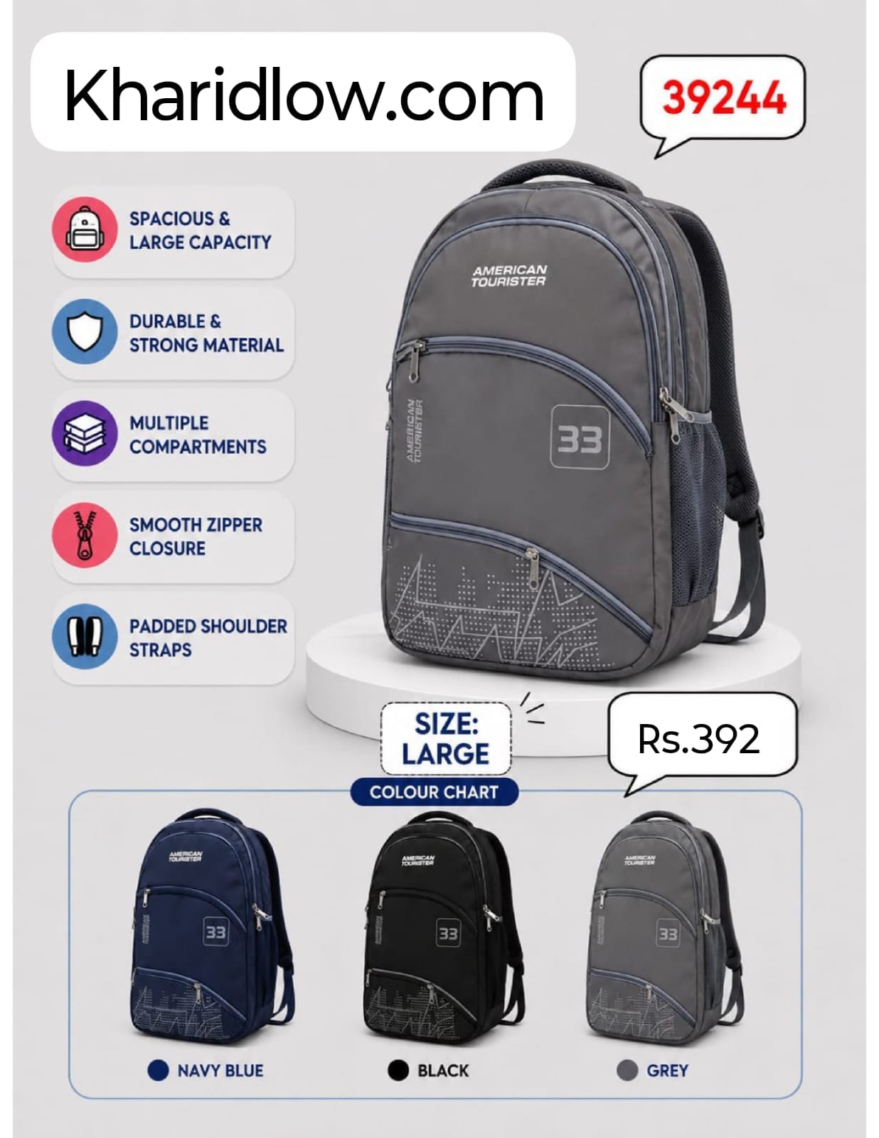 Stylish School Bag