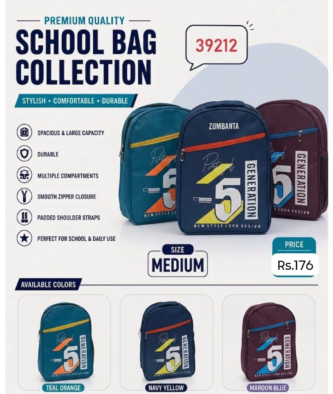 Stylish School Bag