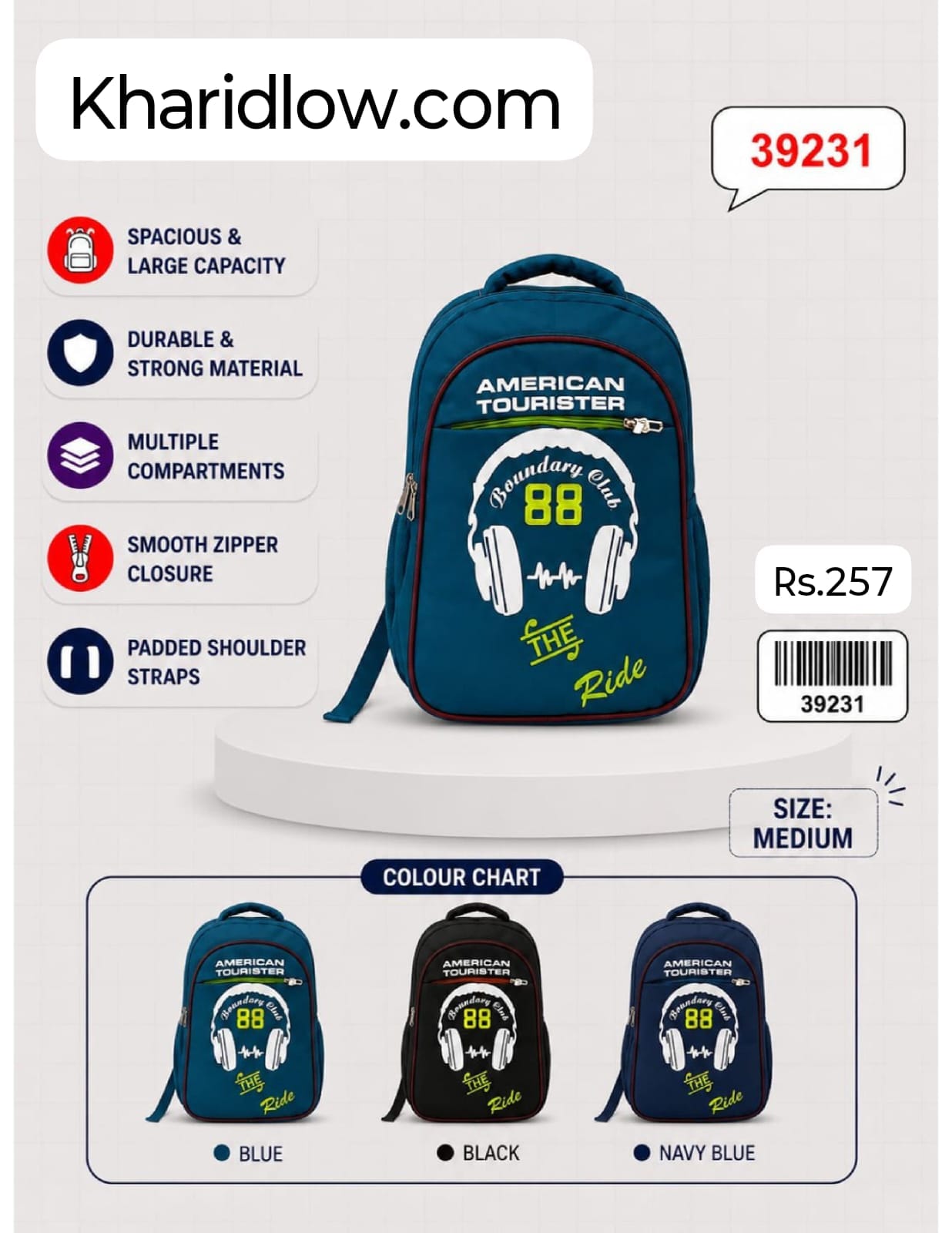 Stylish School Bag