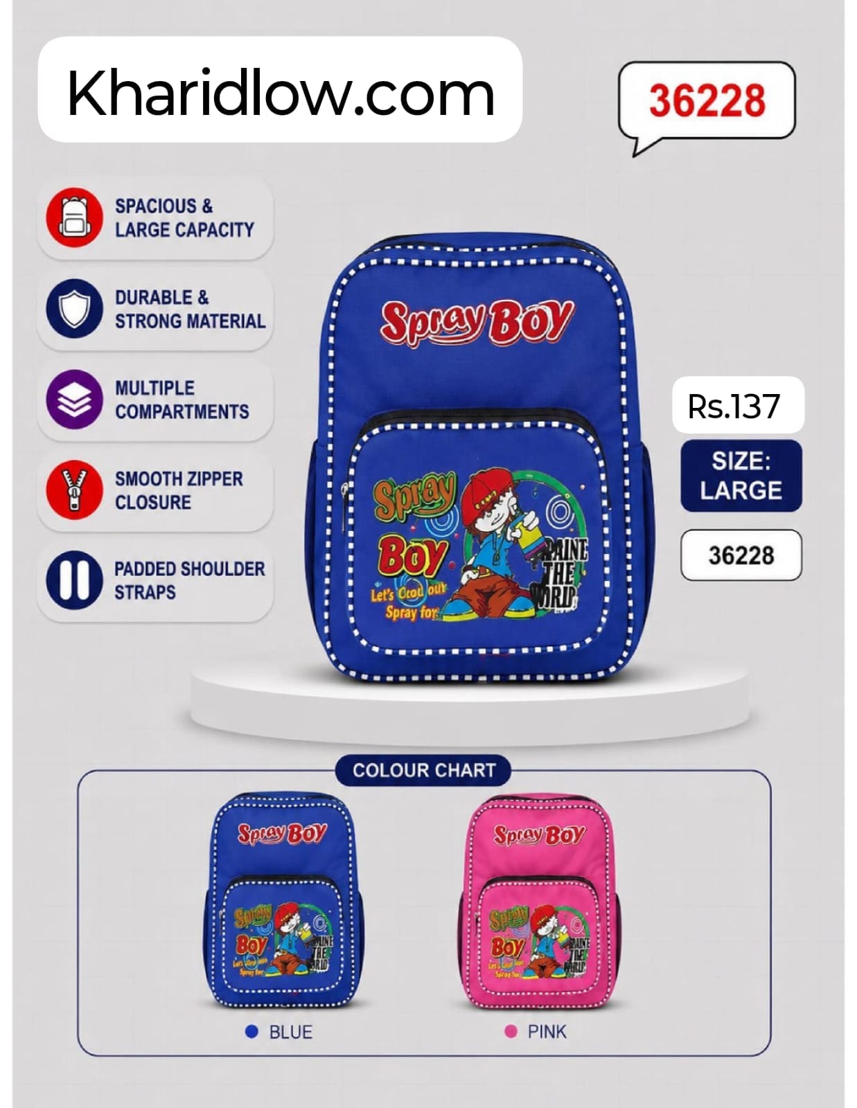 Stylish School Bag