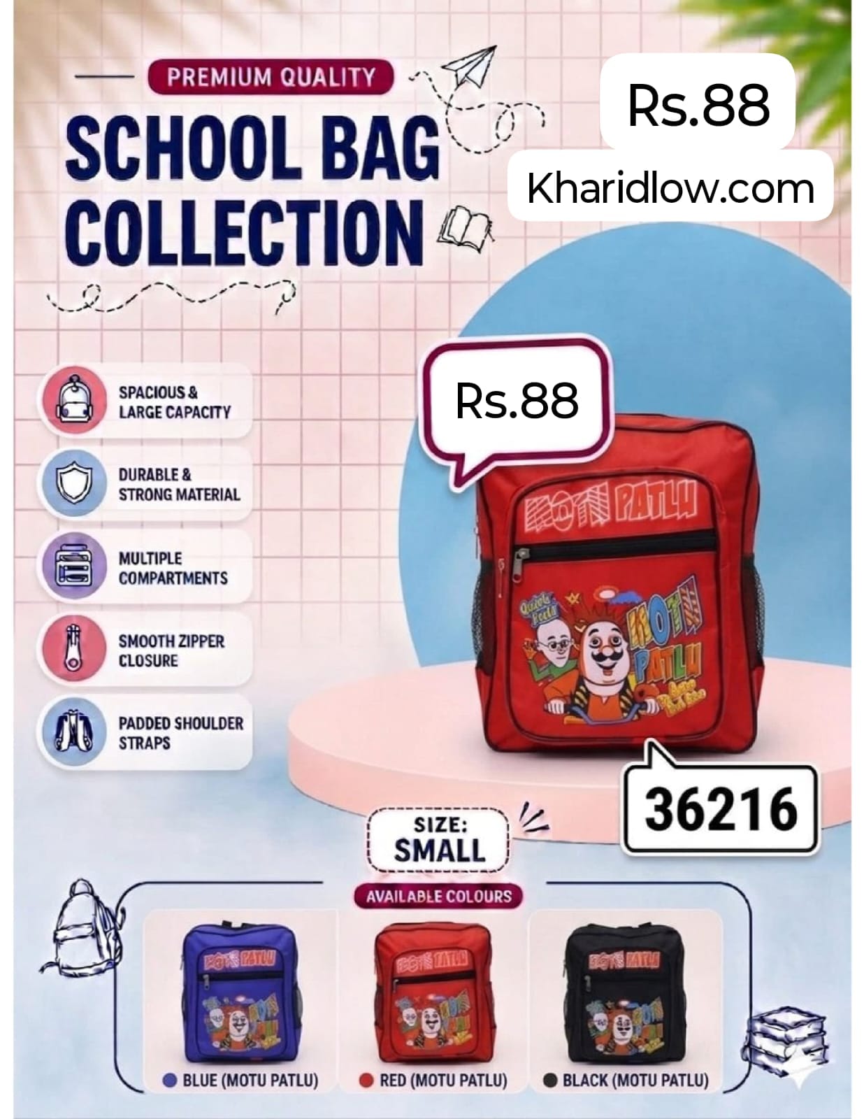 Stylish School Bag
