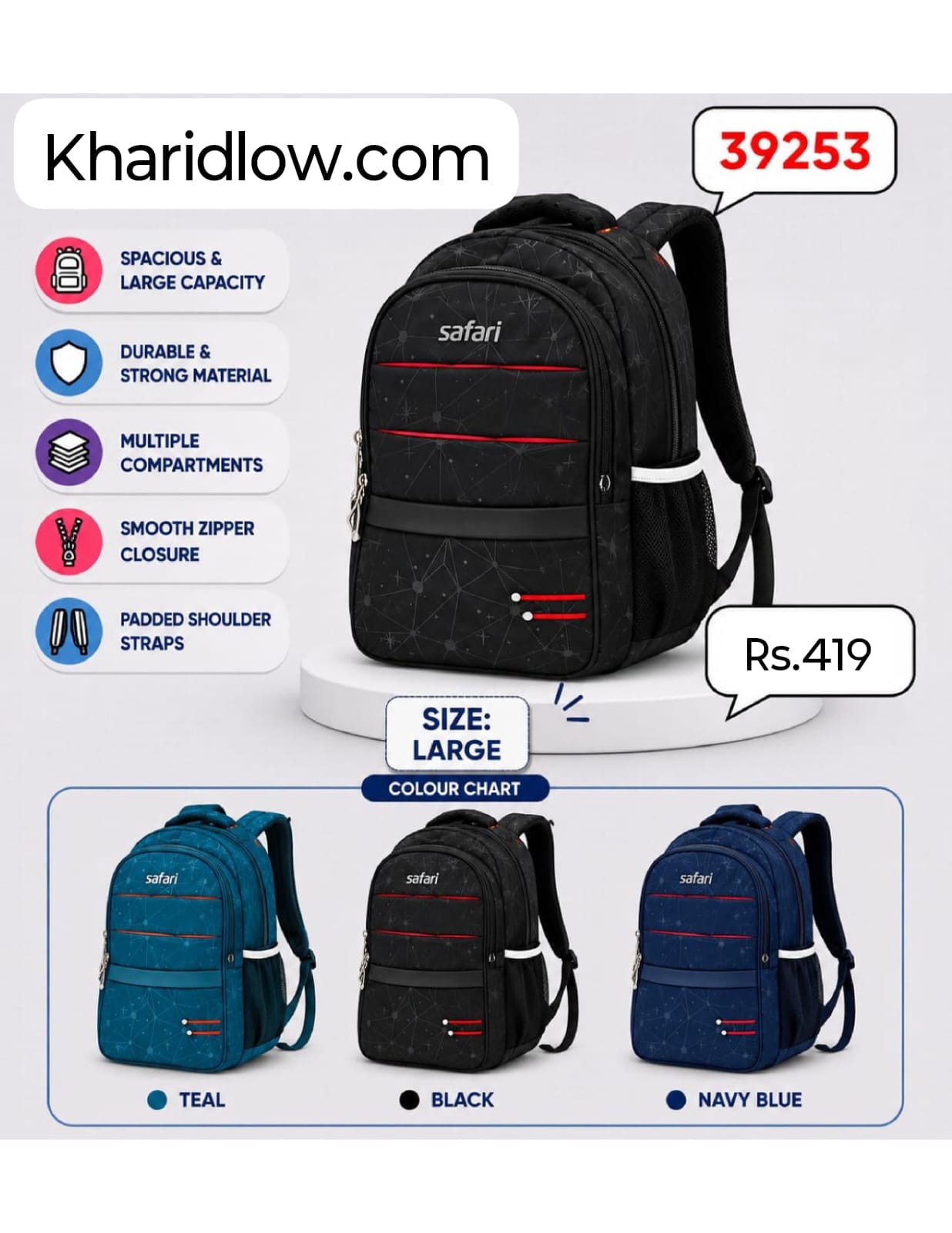 Stylish School Bag