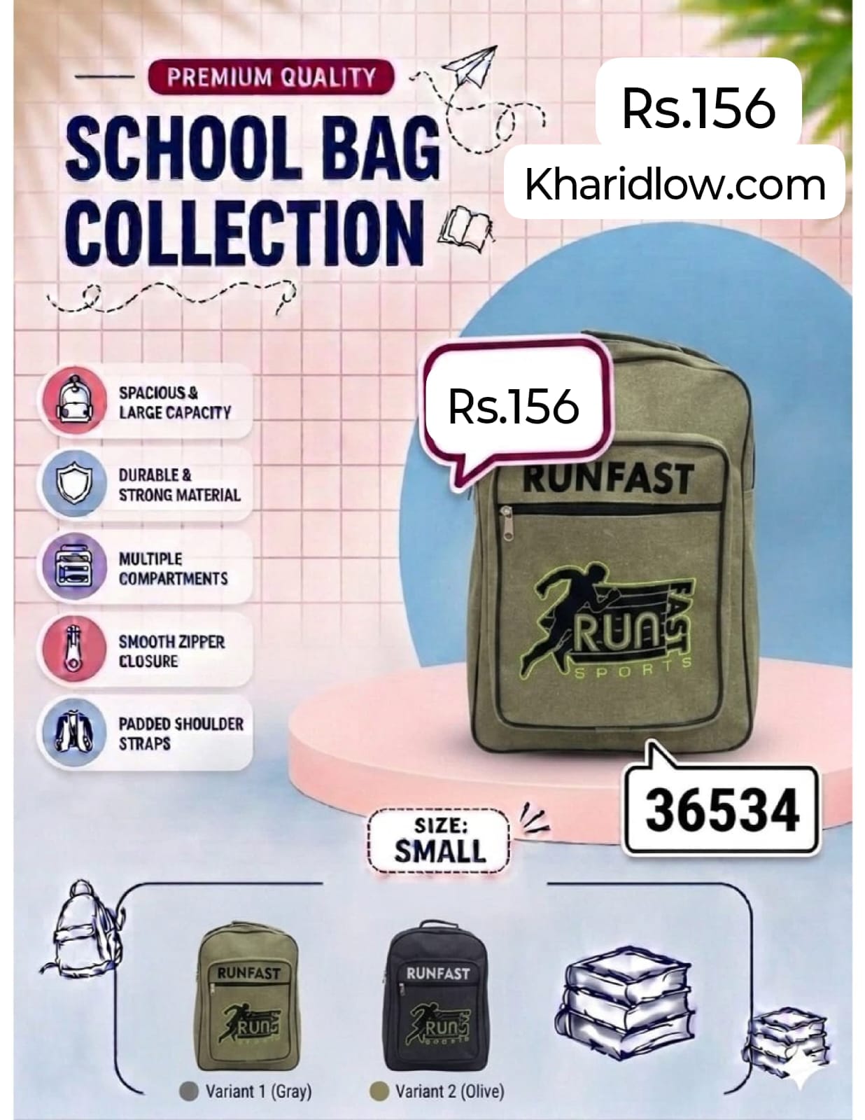 Stylish School Bag