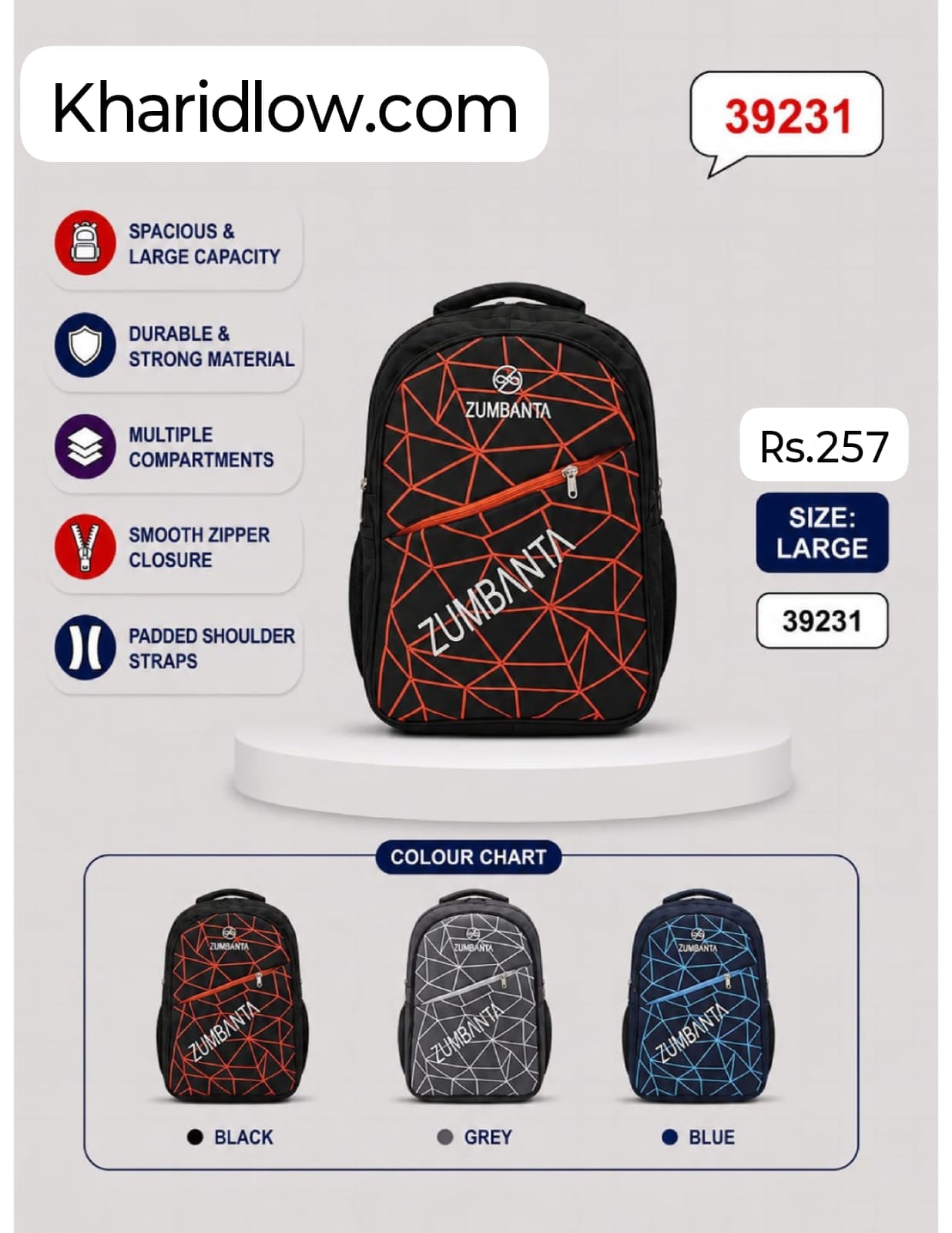 Stylish School Bag