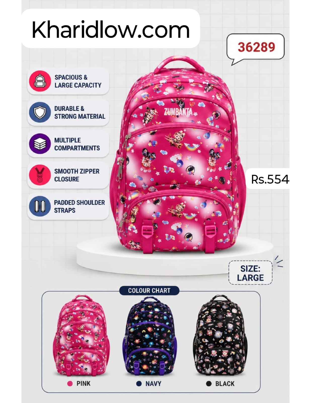 Stylish School Bag
