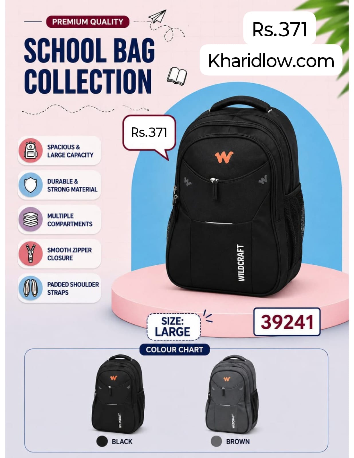 Stylish School Bag