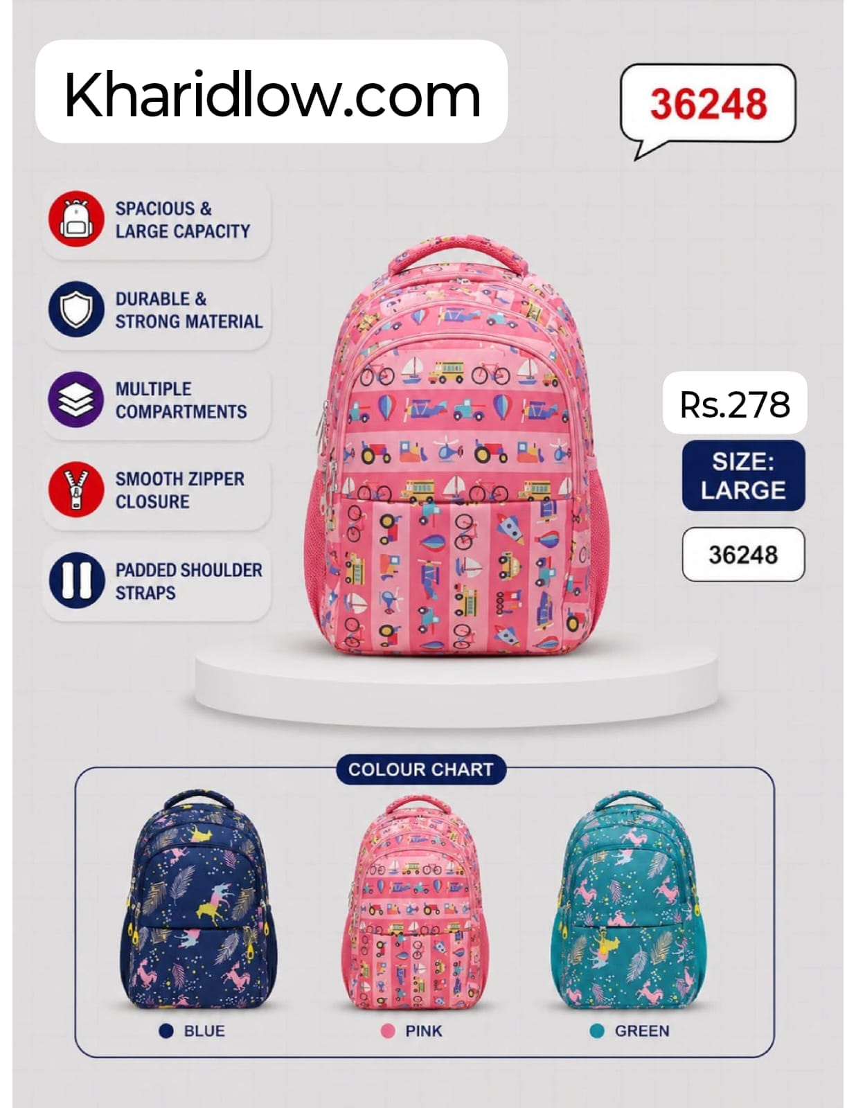 Stylish School Bag