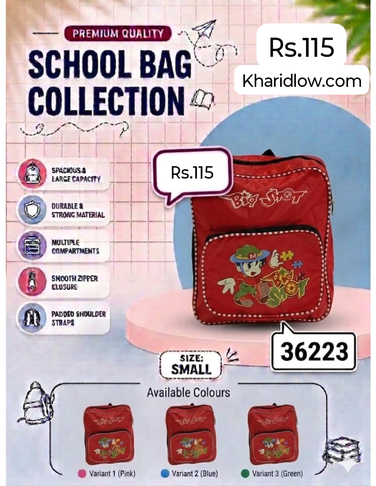Stylish School Bag